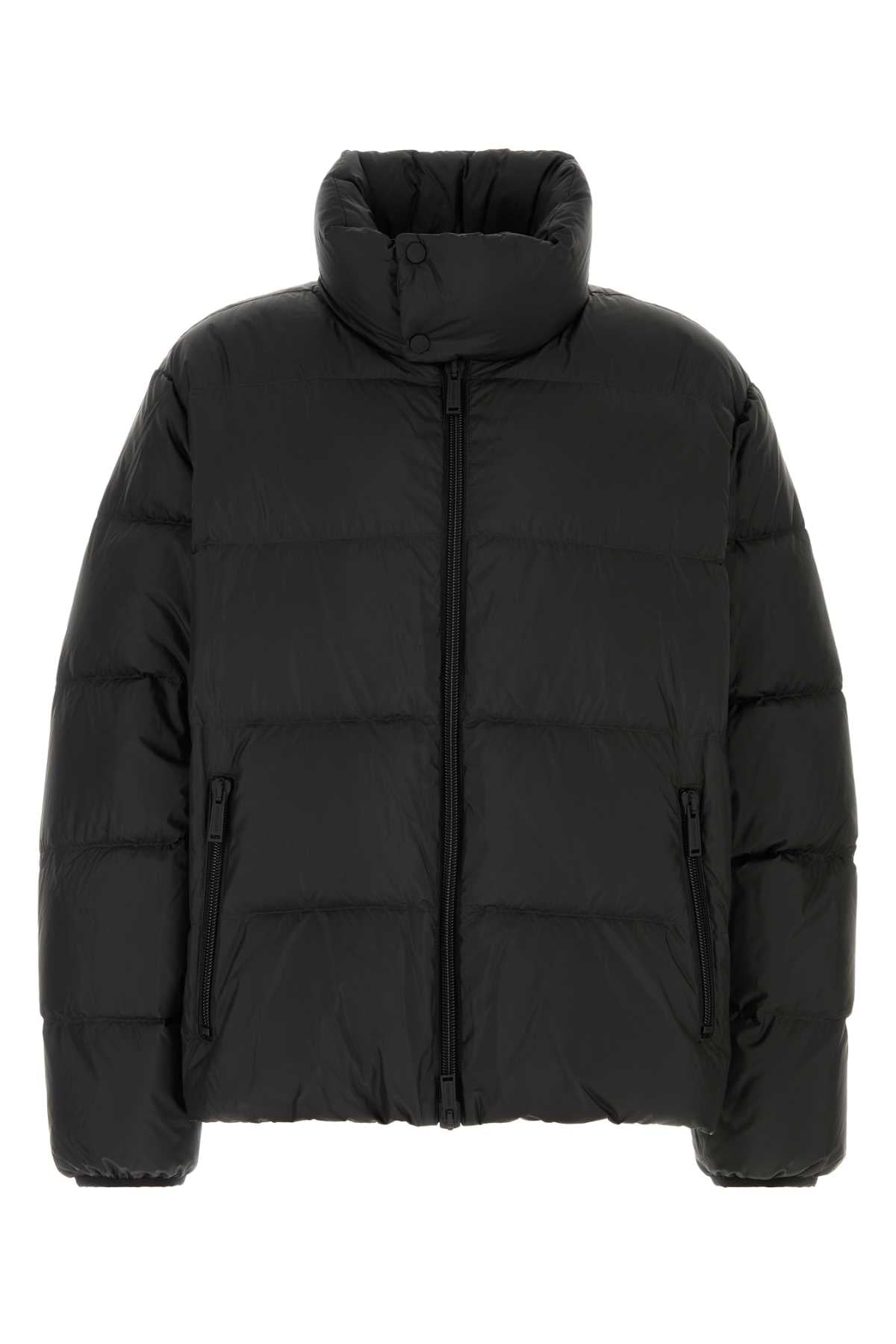 Dsquared Men Black Nylon Down Jacket DSQUARED2