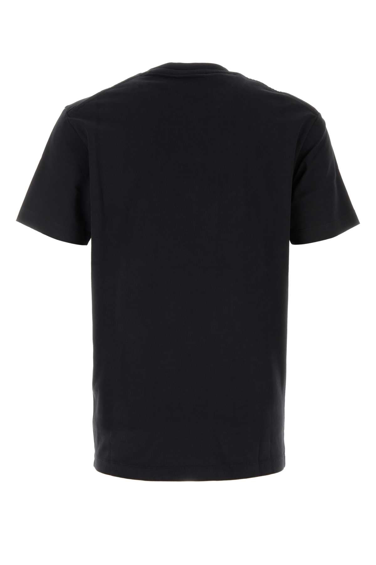 Dsquared Men Black Cotton T-Shirt DSQUARED2