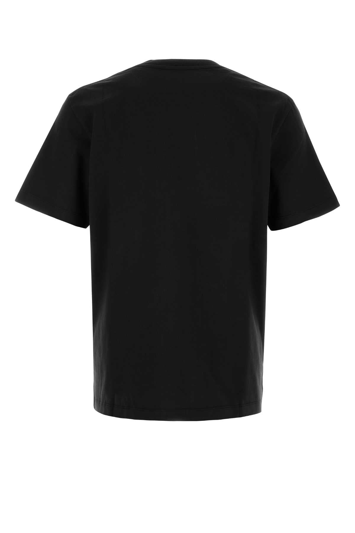 Dsquared Men Black Cotton T-Shirt DSQUARED2