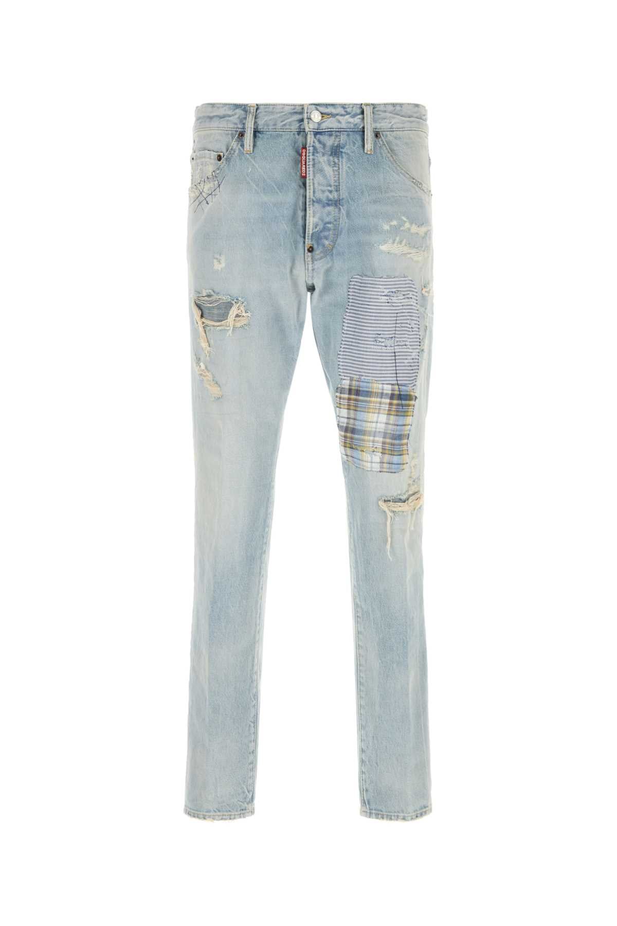 Dsquared Men Denim Teddy Jeans DSQUARED2