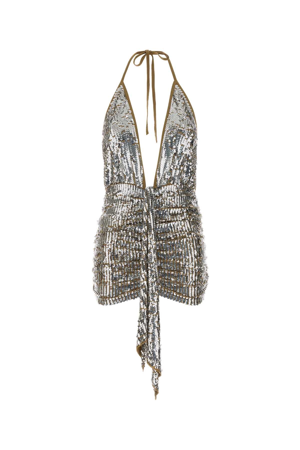 Dsquared Women Embellished Wool Mini Dress DSQUARED2