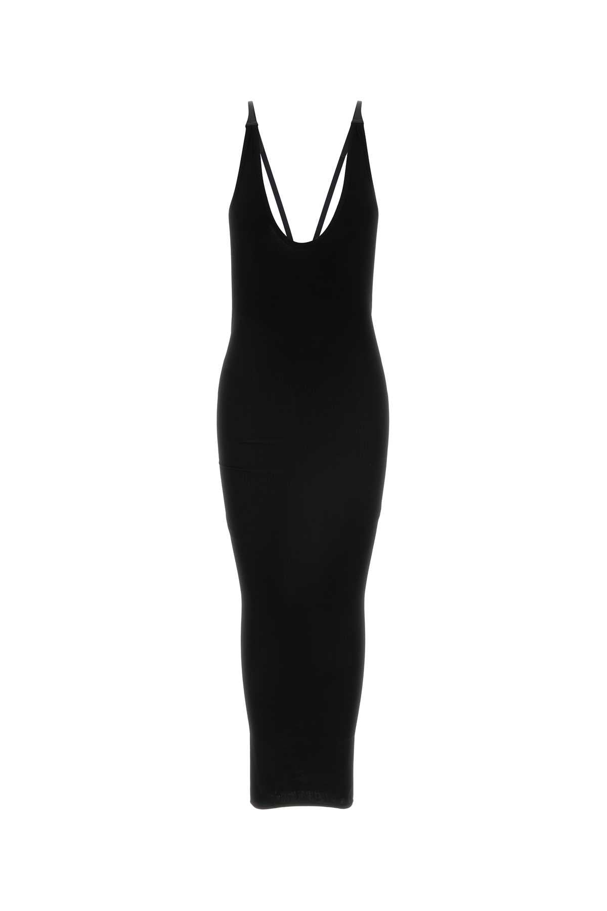 Dsquared Women Black Stretch Viscose Dress DSQUARED2