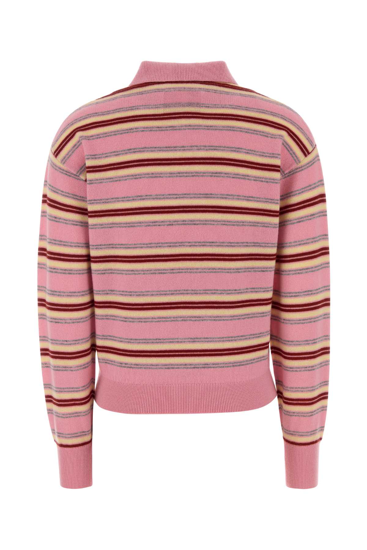 Guest In Residence Women Embroidered Cashmere Collegiate Polo Shirt GUEST IN RESIDENCE