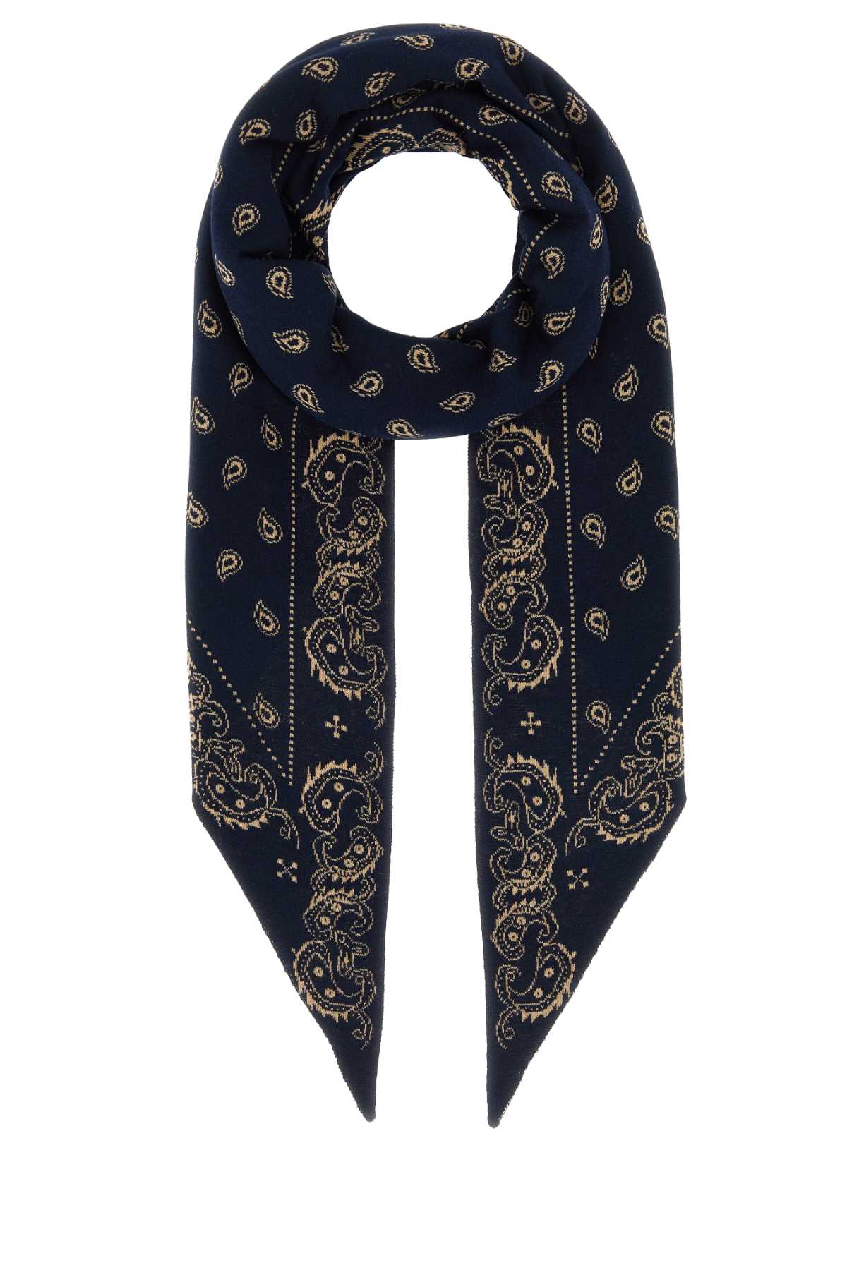 Guest In Residence Women Embroidered Cotton Blend Scarf GUEST IN RESIDENCE