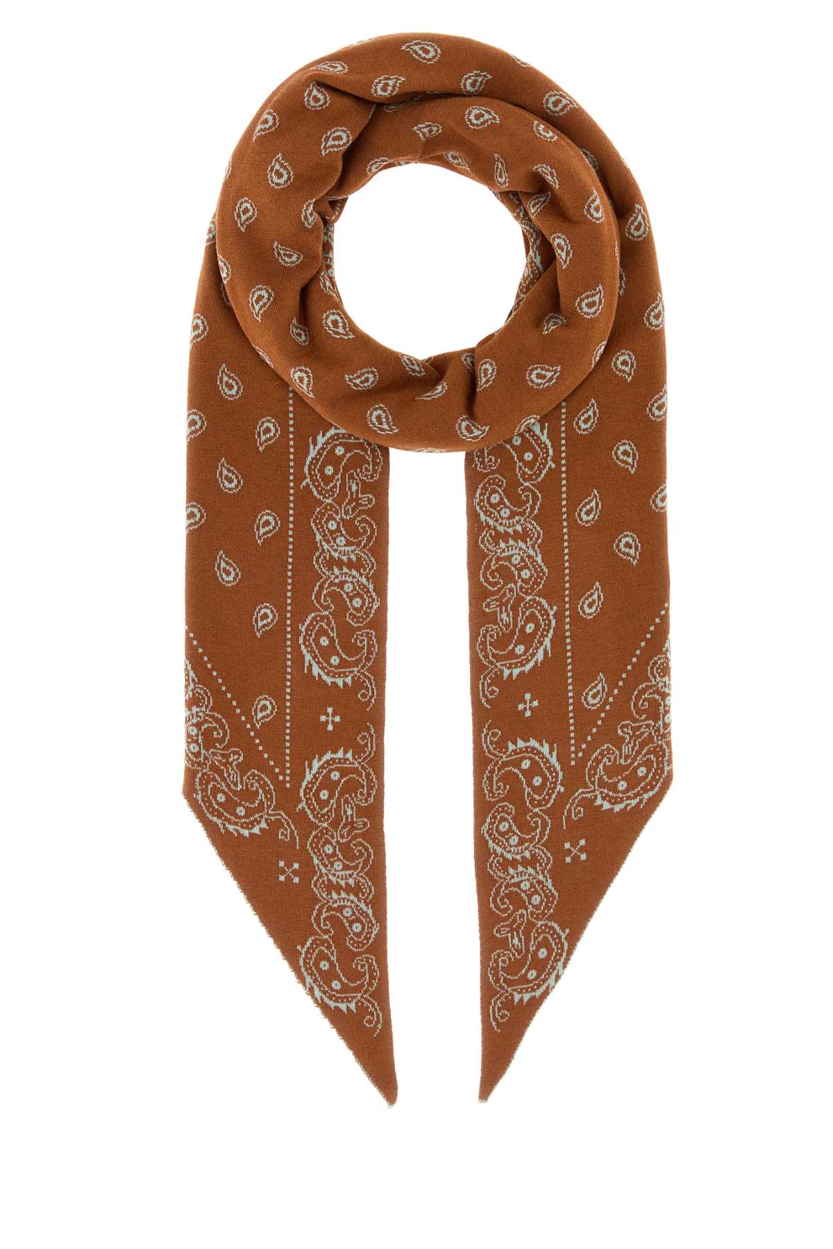 Guest In Residence Women Embroidered Cotton Blend Scarf GUEST IN RESIDENCE