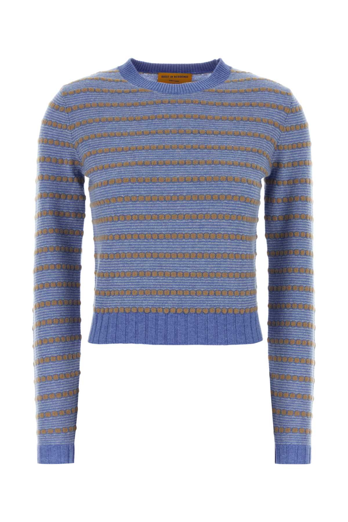 Guest In Residence Women Embroidered Cashmere Pebble Sweater GUEST IN RESIDENCE