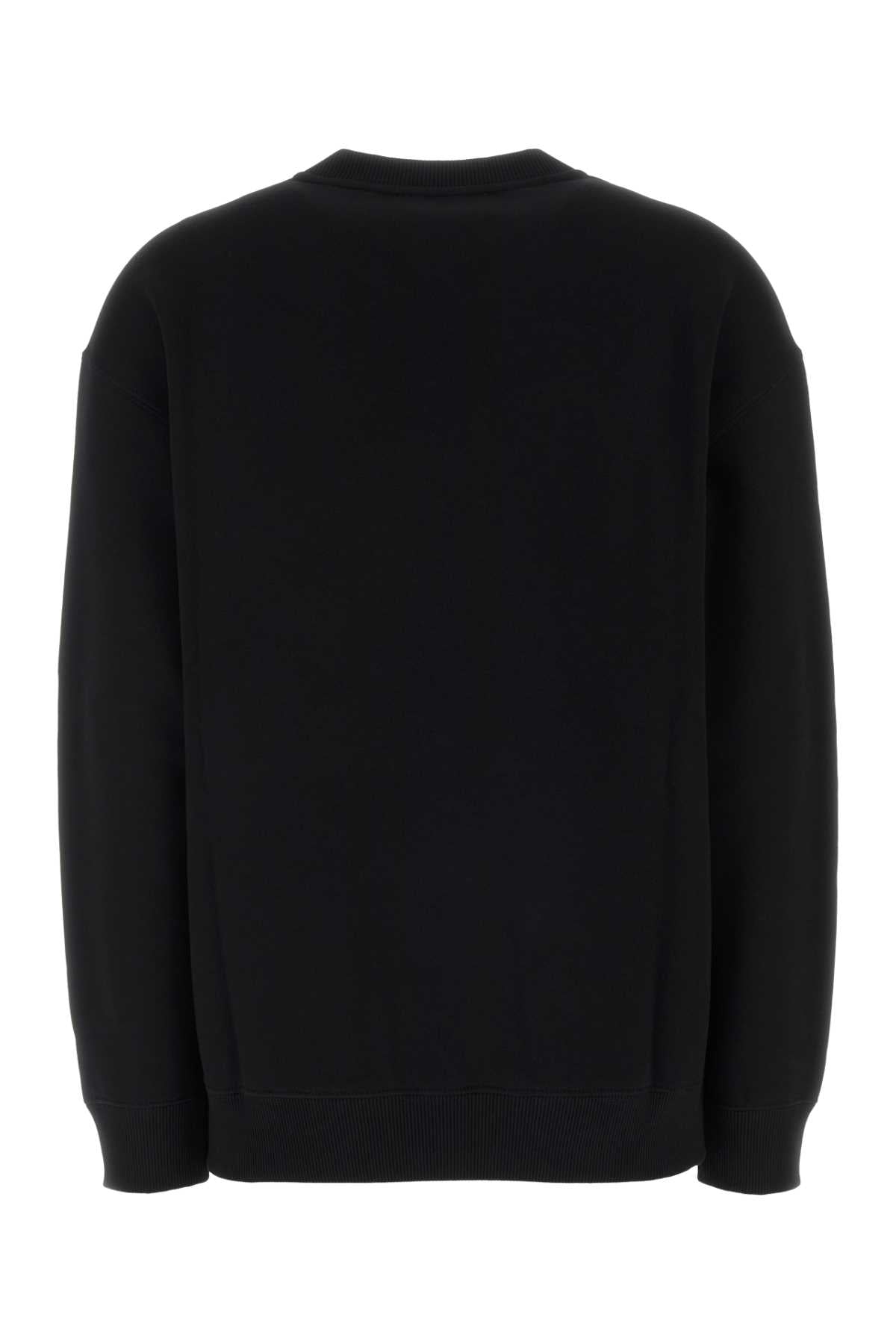 Jil Sander Women Black Cotton Sweatshirt JIL SANDER