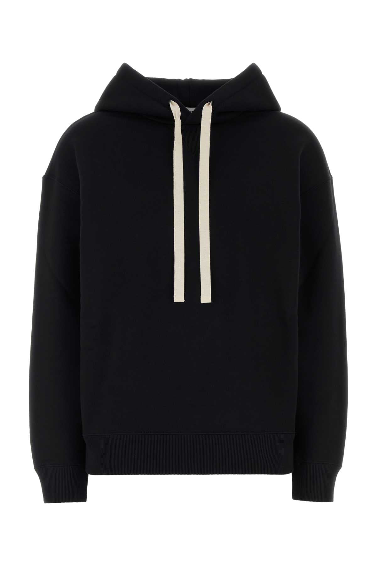 Jil Sander Women Black Cotton Sweatshirt JIL SANDER