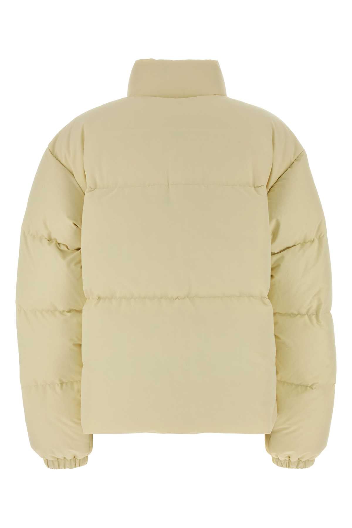 Jil Sander Women Cream Polyester Down Jacket JIL SANDER