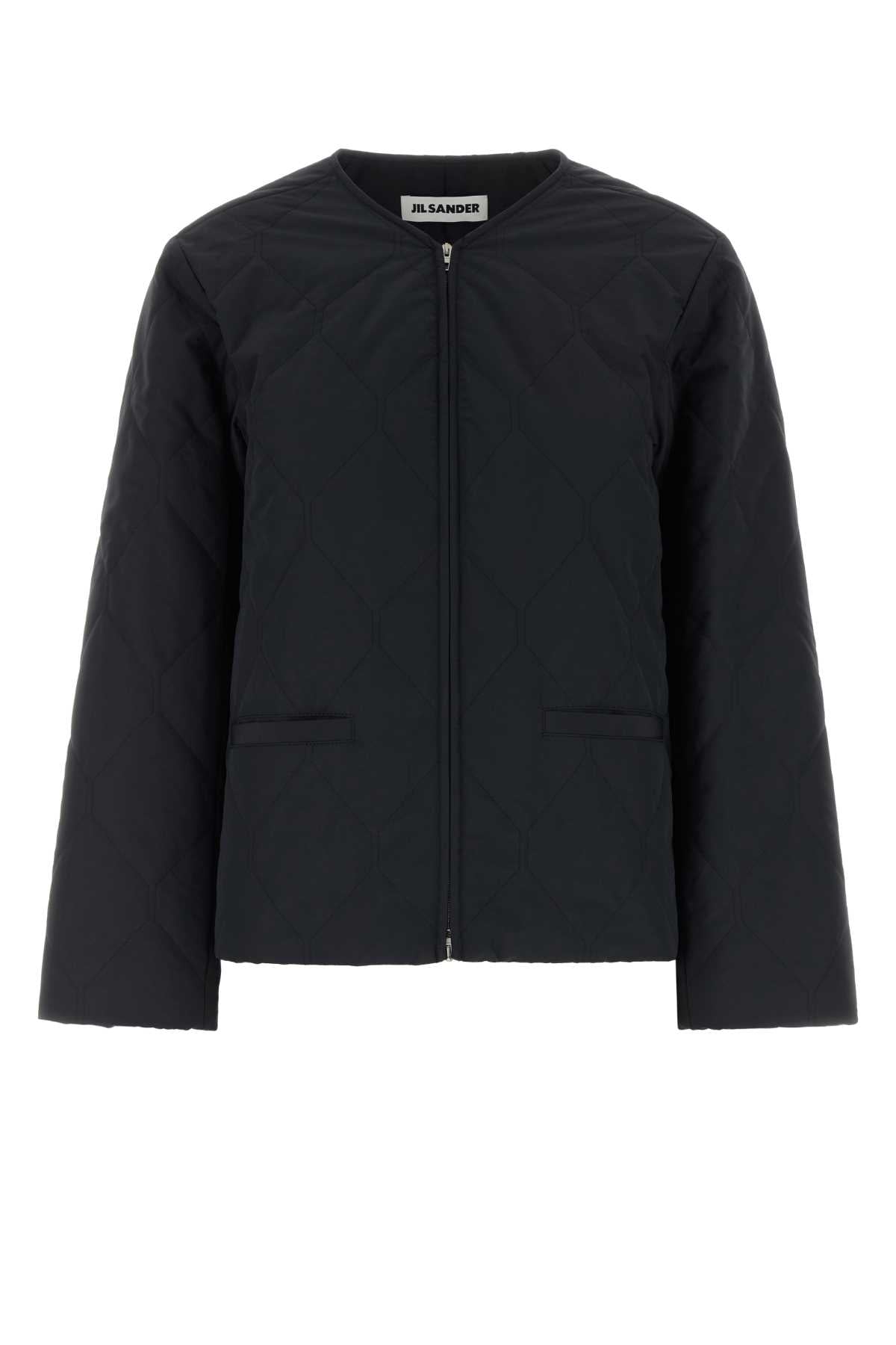 Jil Sander Women Black Polyester Jacket JIL SANDER