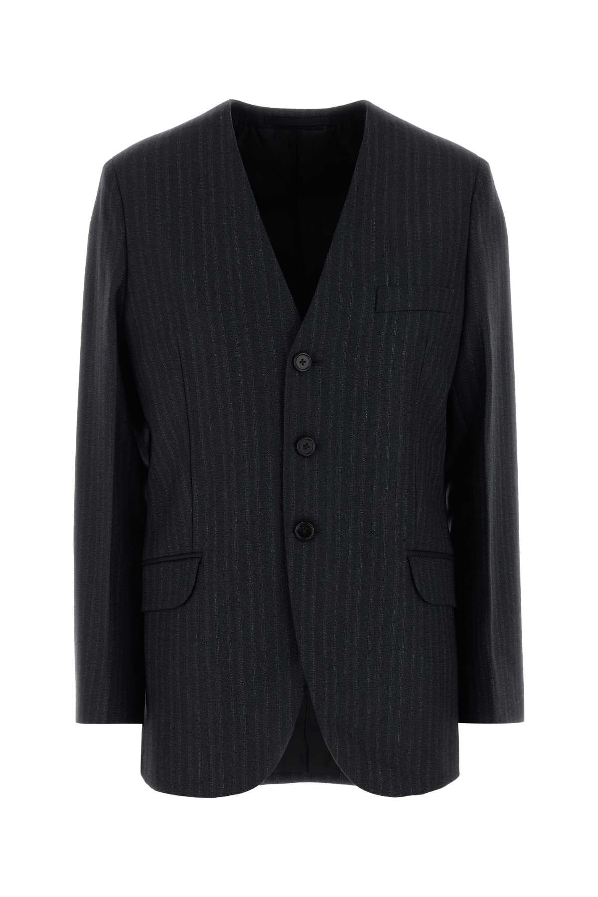 Jil Sander Women Embroidered Wool Blazer JIL SANDER