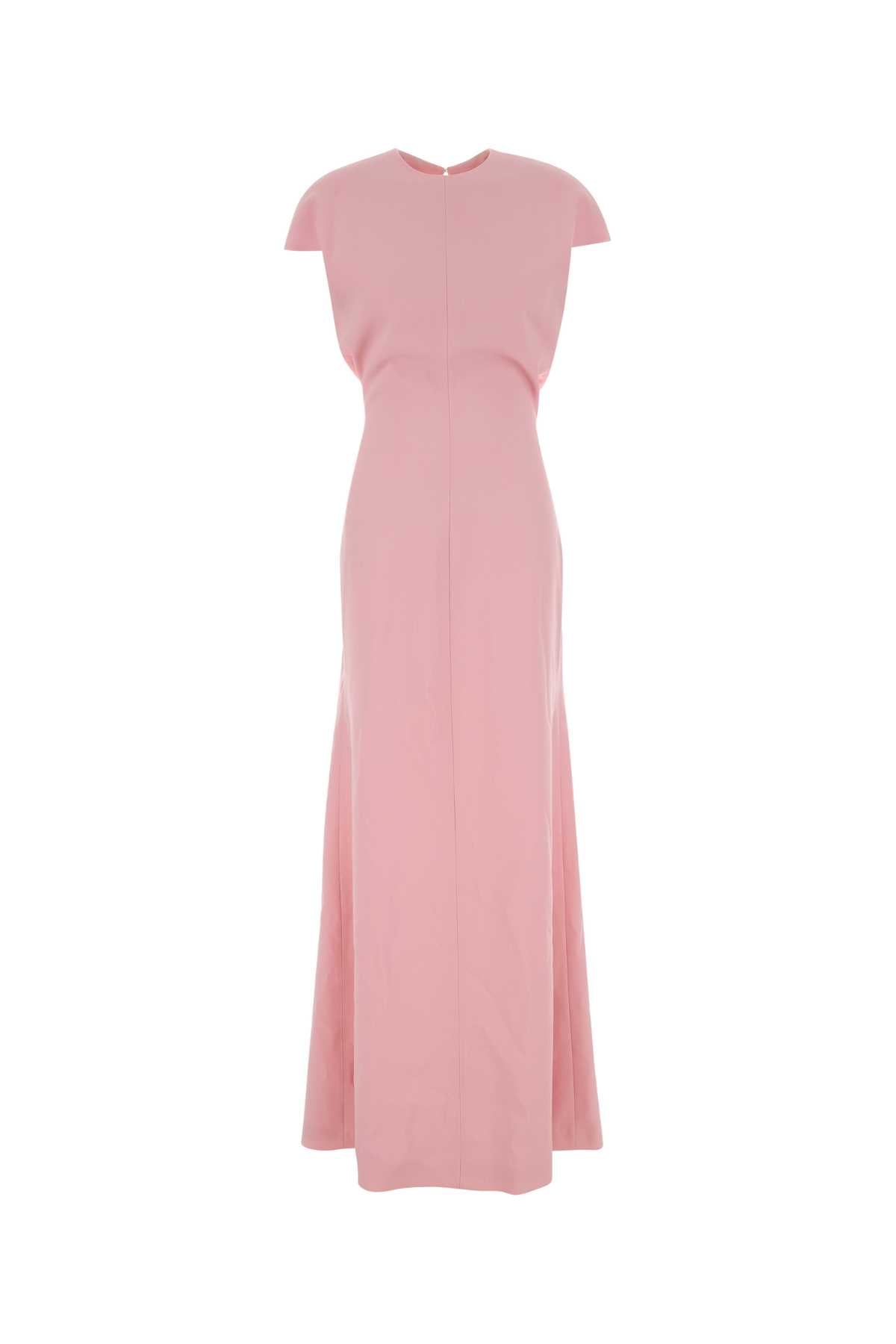 Jil Sander Women Pink Sable Long Dress JIL SANDER