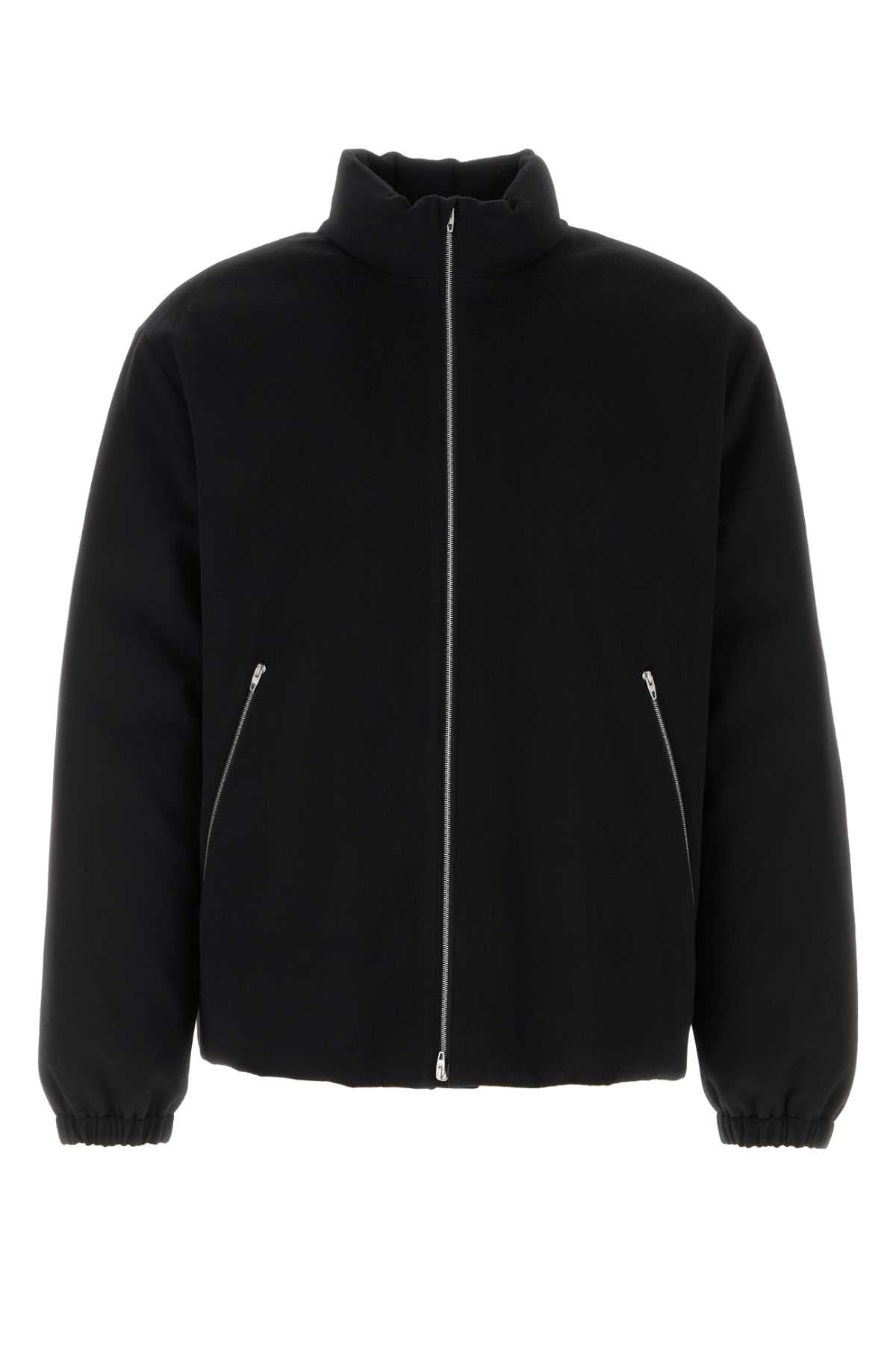 Jil Sander Men Black Wool Down Jacket JIL SANDER