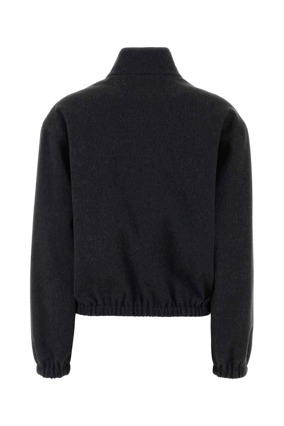 Jil Sander Women Graphite Wool Jacket JIL SANDER