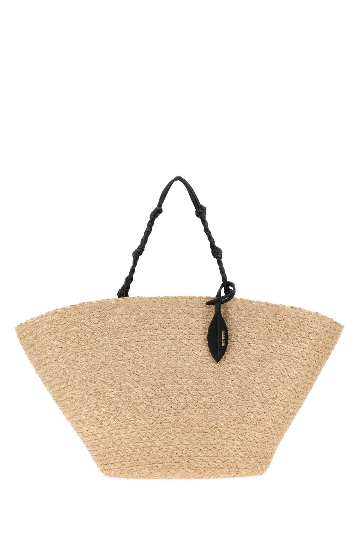 Jil Sander Women Raffia Large Tangle Bucket Bag JIL SANDER