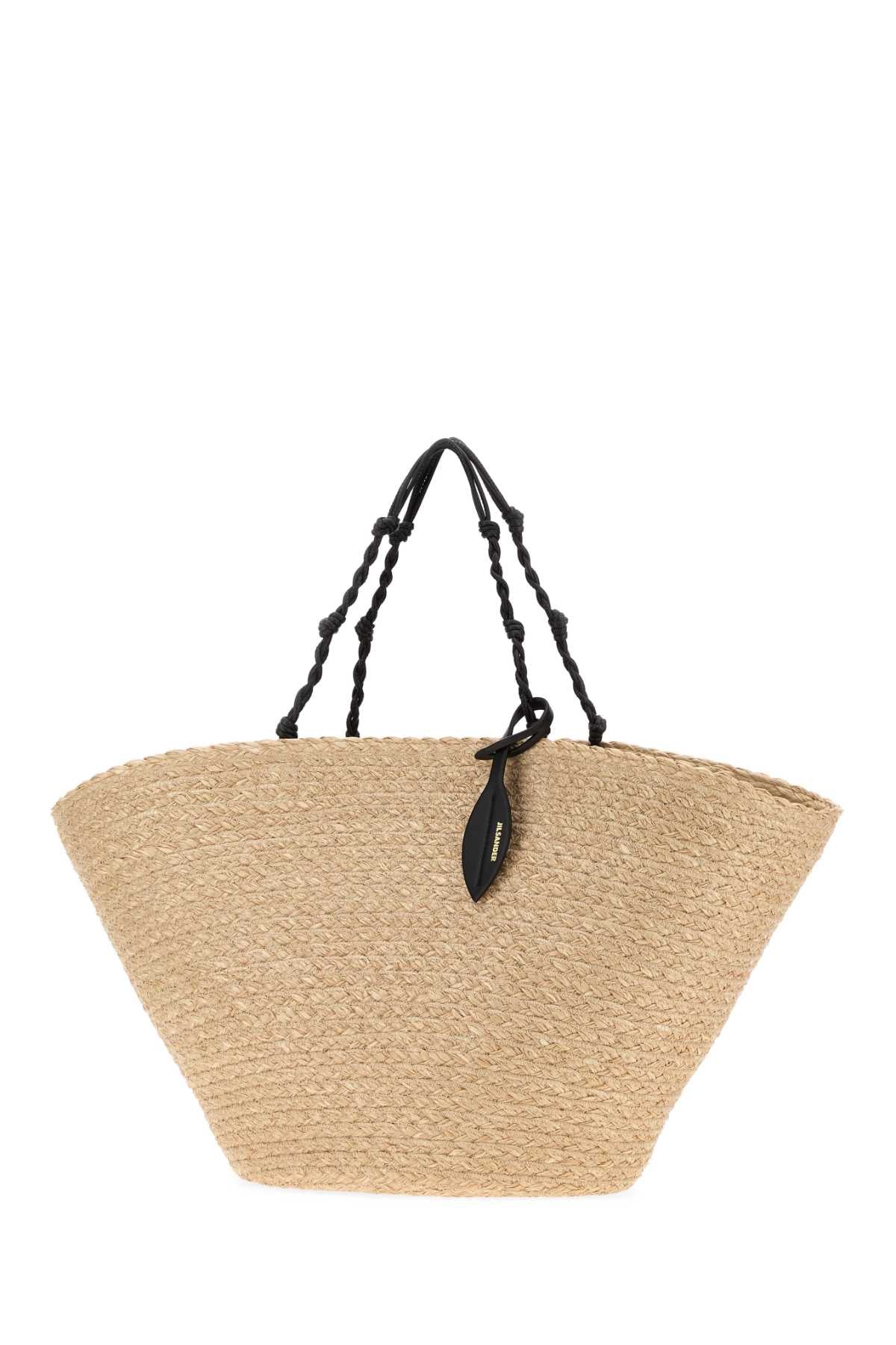 Jil Sander Women Raffia Large Tangle Bucket Bag JIL SANDER