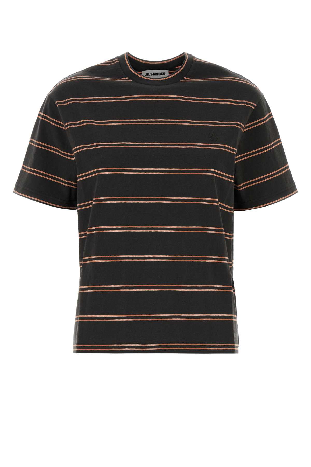 Jil Sander Women Embroidered Cotton T-Shirt JIL SANDER