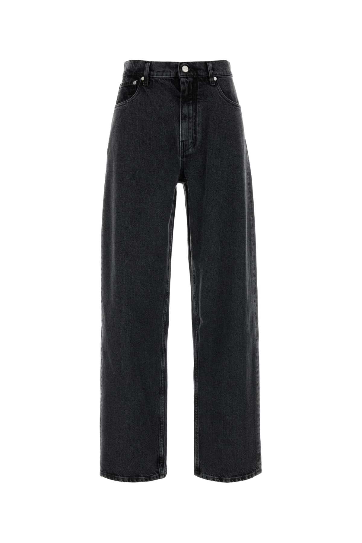 Jil Sander Women Black Denim Jeans JIL SANDER