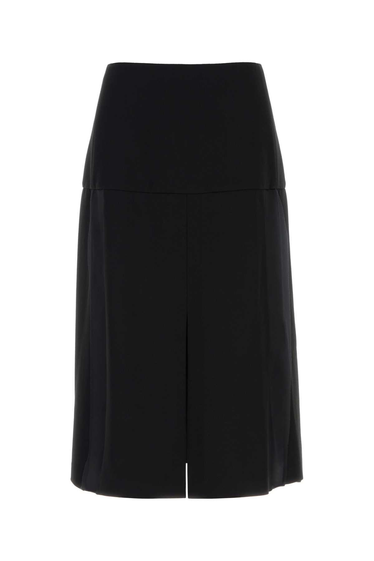 Jil Sander Women Black Sable Skirt JIL SANDER