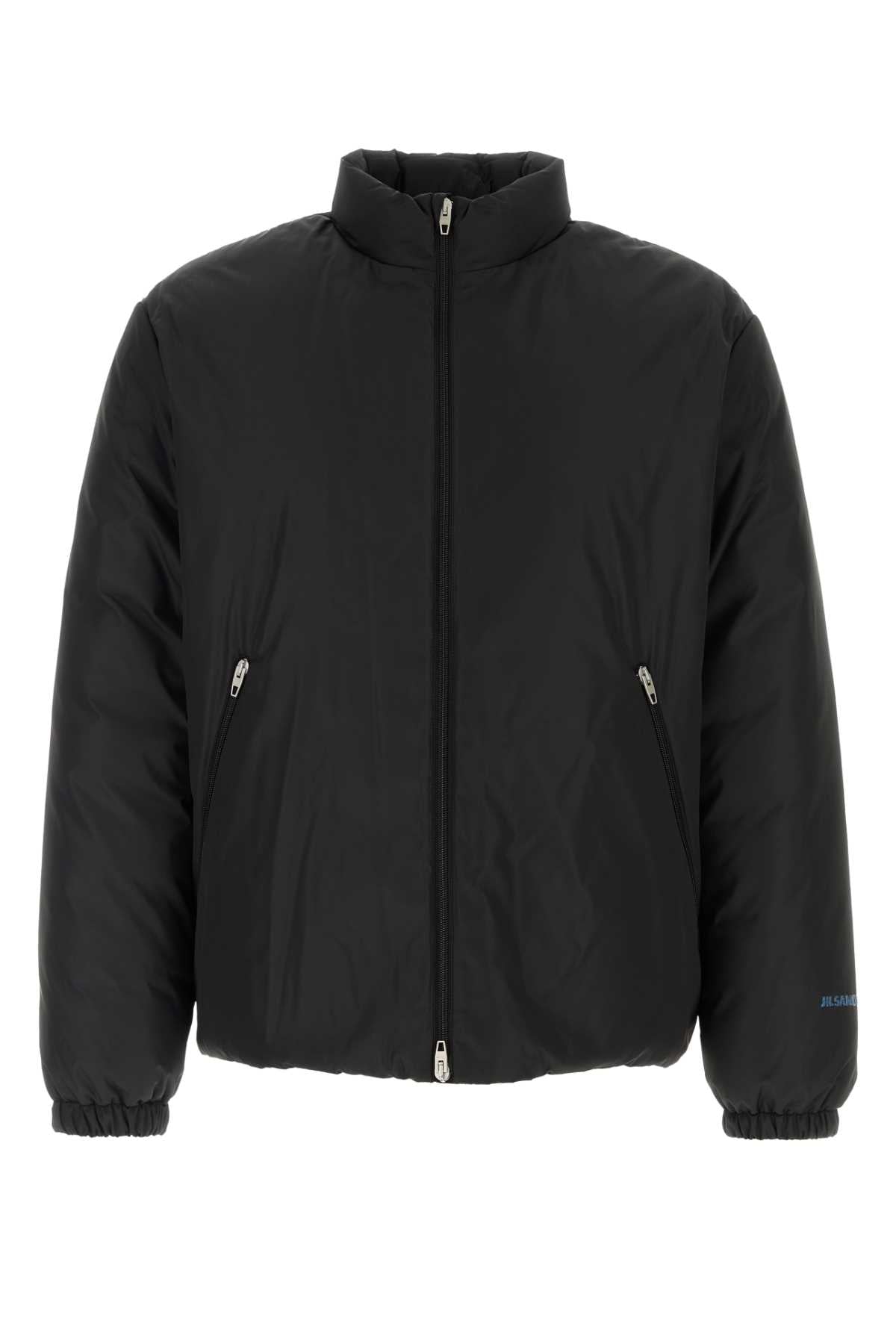 Jil Sander Men Black Polyester Down Jacket JIL SANDER
