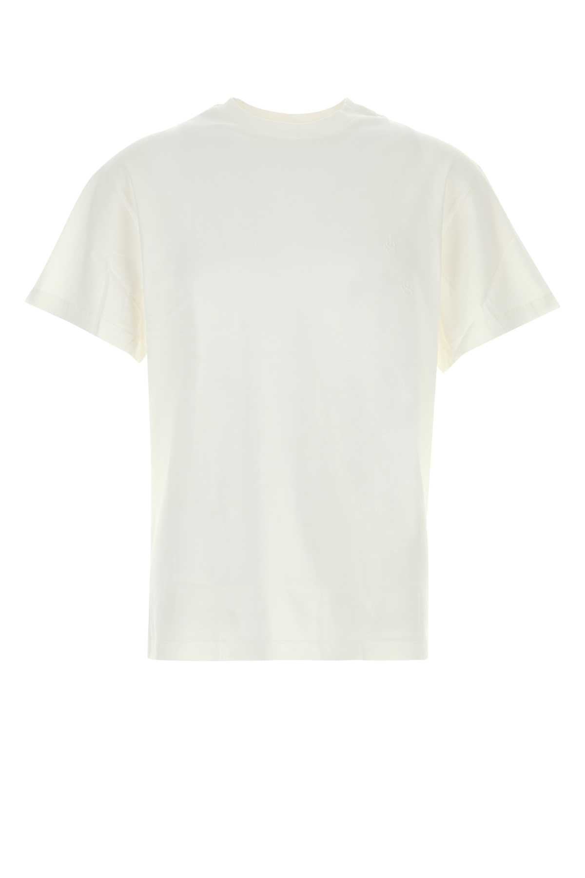 Jil Sander Men White Cotton T-Shirt Set JIL SANDER