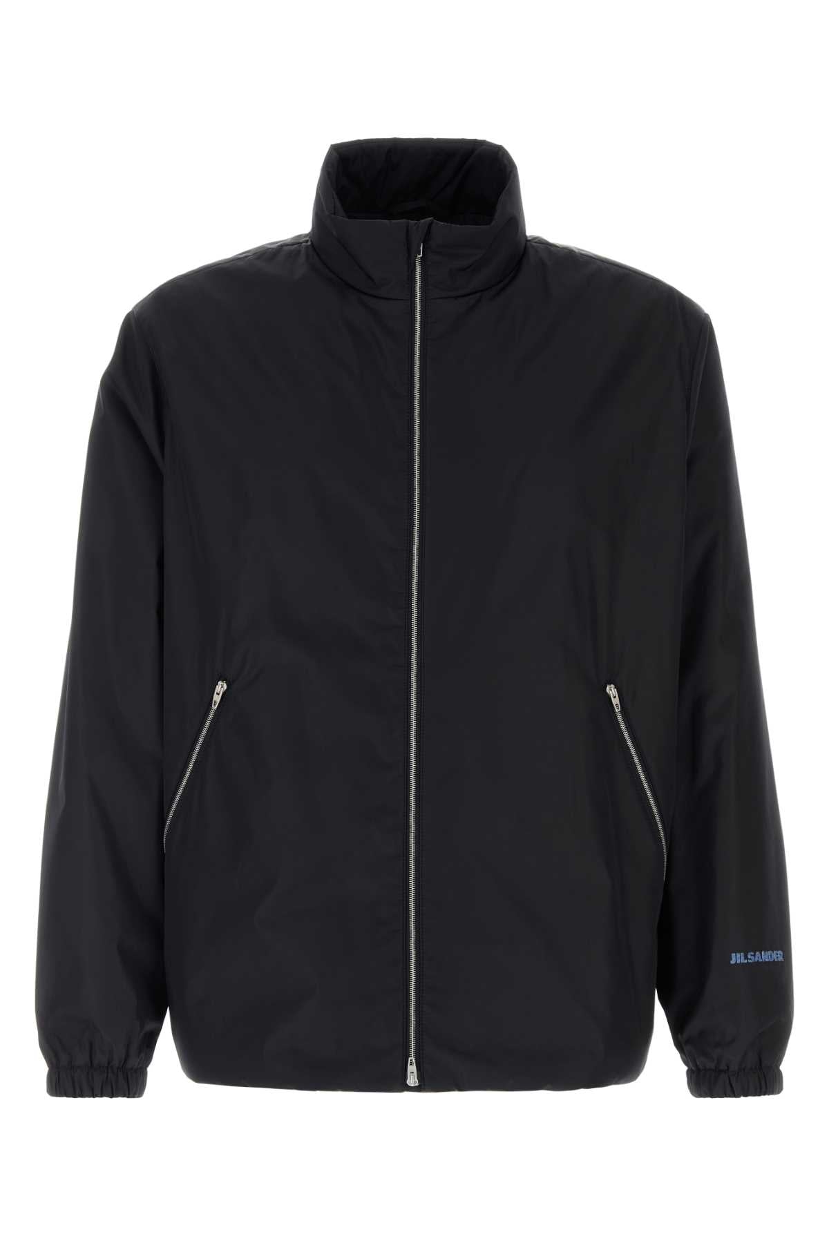 Jil Sander Men Midnight Blue Polyester Jacket JIL SANDER