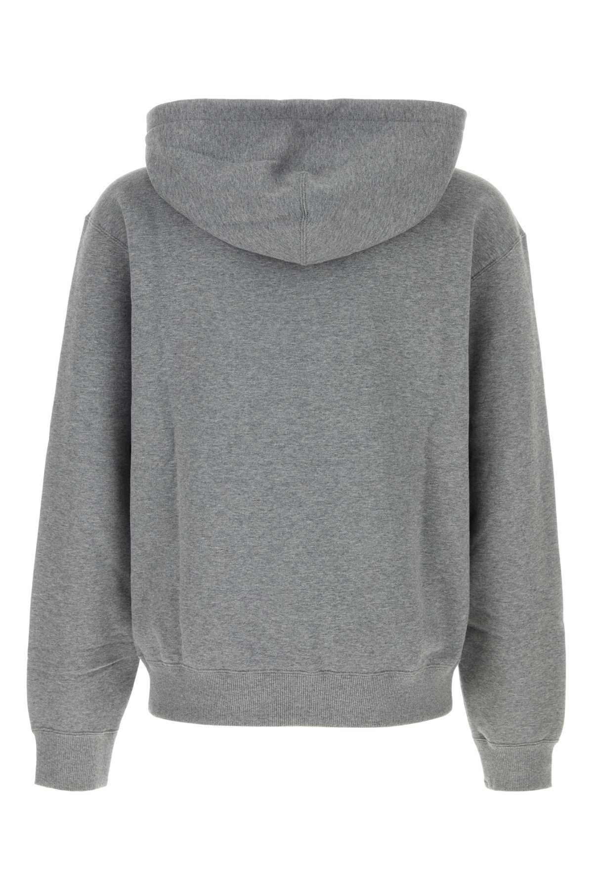 Jil Sander Men Grey Cotton Sweatshirt JIL SANDER
