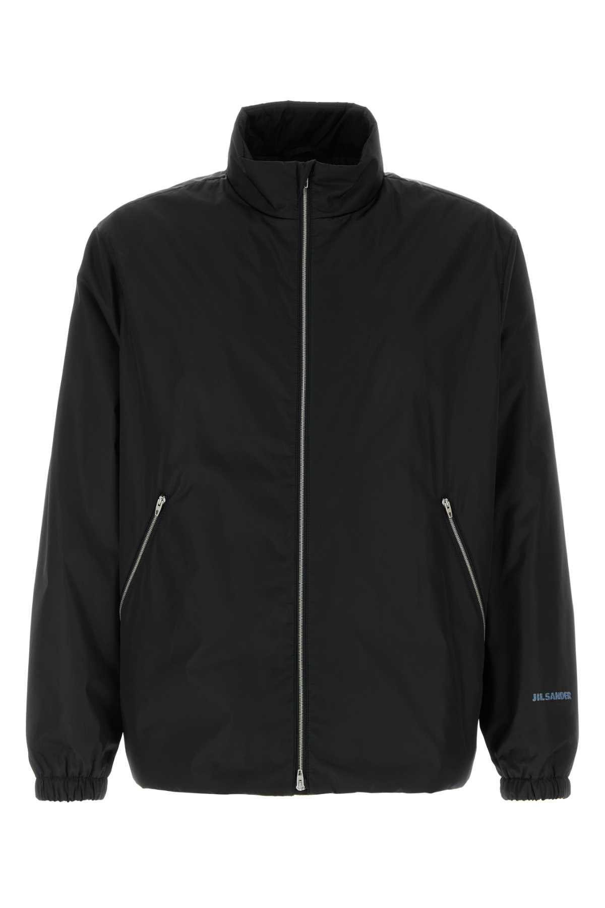 Jil Sander Men Black Polyester Jacket JIL SANDER