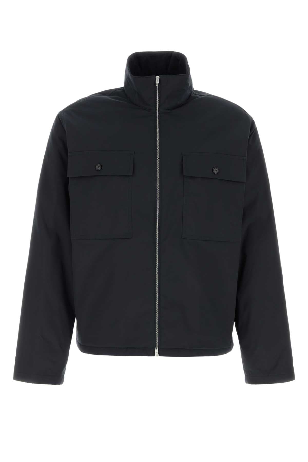 Jil Sander Men Midnight Blue Polyester Jacket JIL SANDER