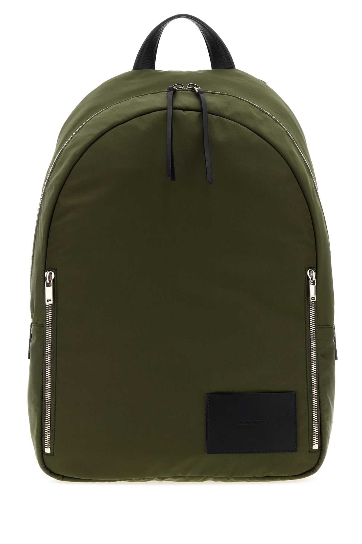 Jil Sander Men Olive Green Fabric Urban Backpack JIL SANDER
