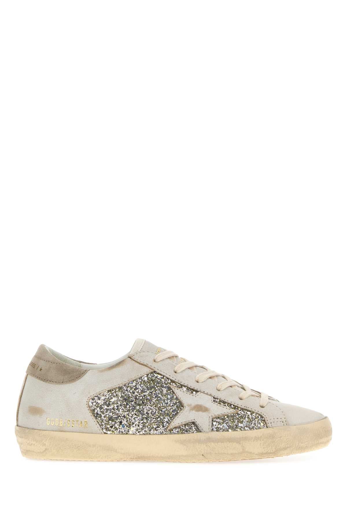 Golden Goose Deluxe Brand Women Chalk Leather Super-Star Sneakers GOLDEN GOOSE