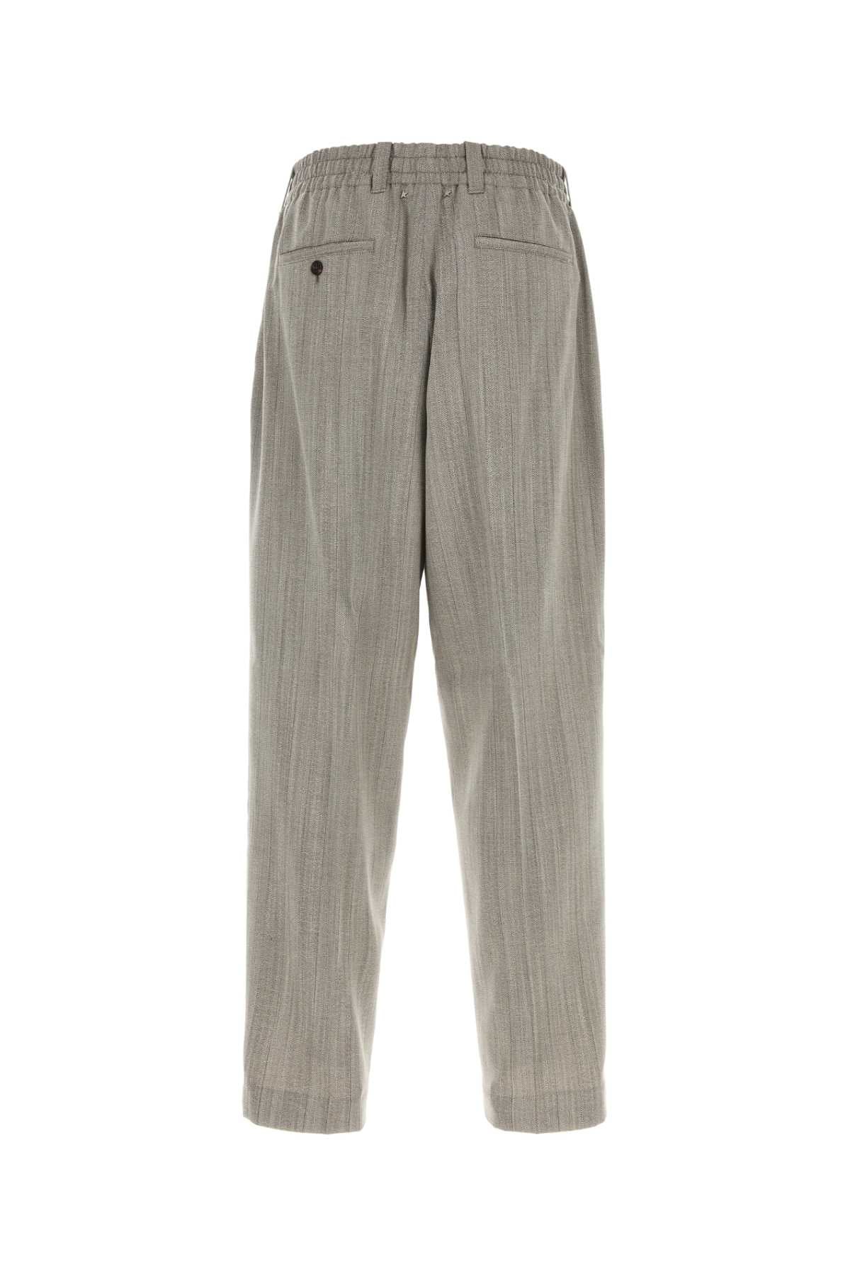 Golden Goose Deluxe Brand Men Cappuccino Wool Blend Pant GOLDEN GOOSE