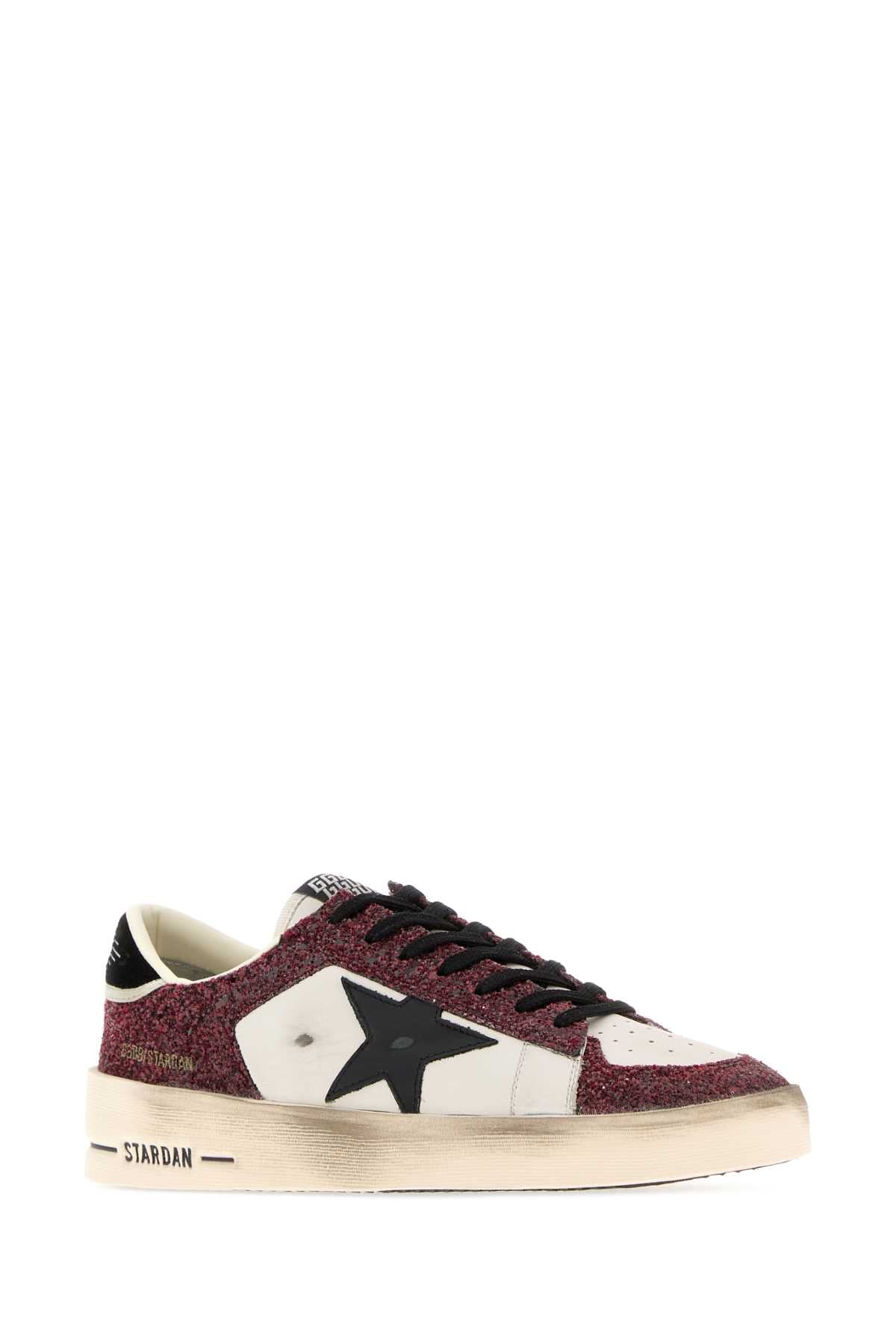 Golden Goose Deluxe Brand Women Two-Tone Leather Stardan Sneakers GOLDEN GOOSE