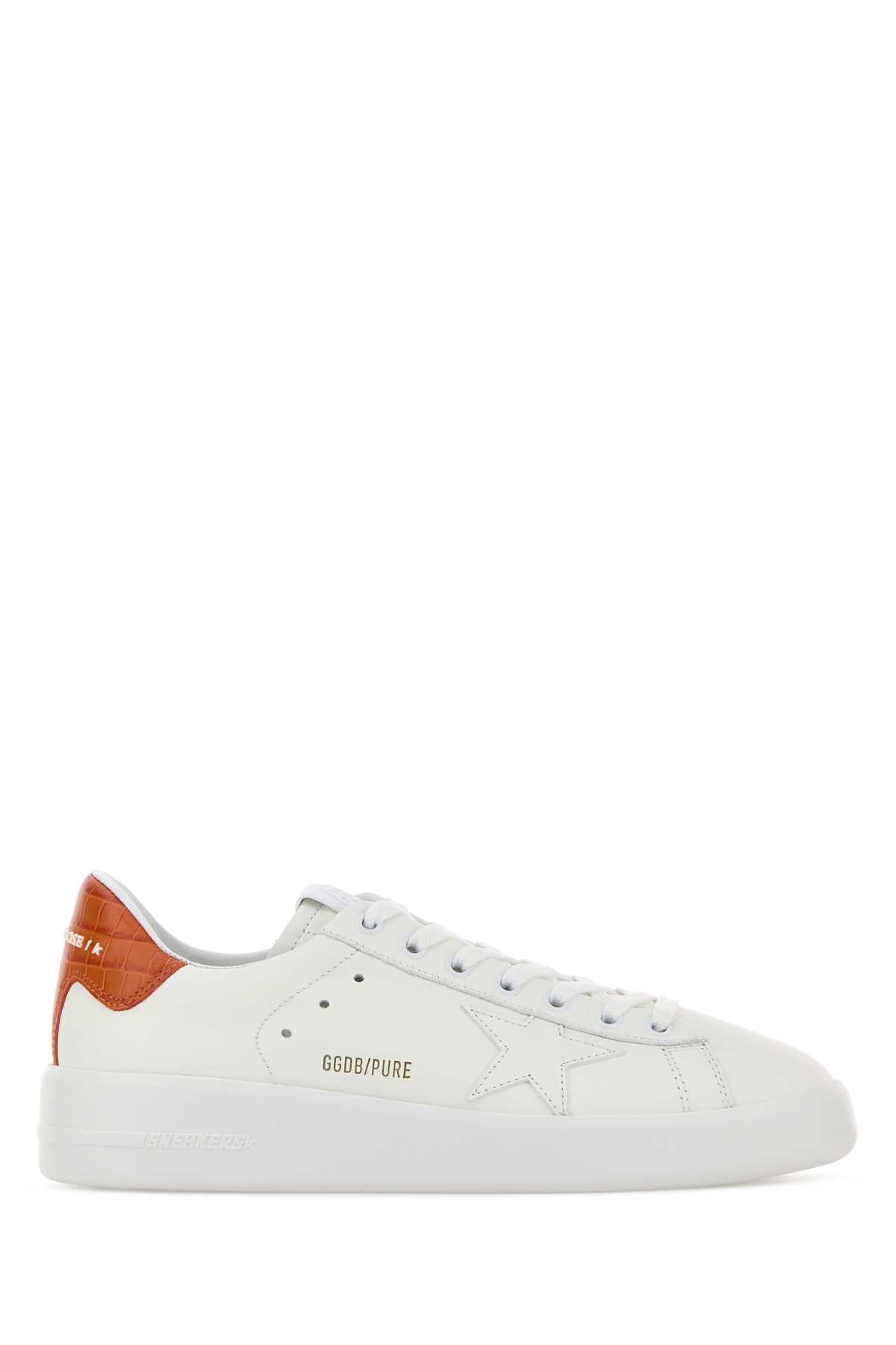 Golden Goose Deluxe Brand Women White Leather Pure New Sneakers GOLDEN GOOSE