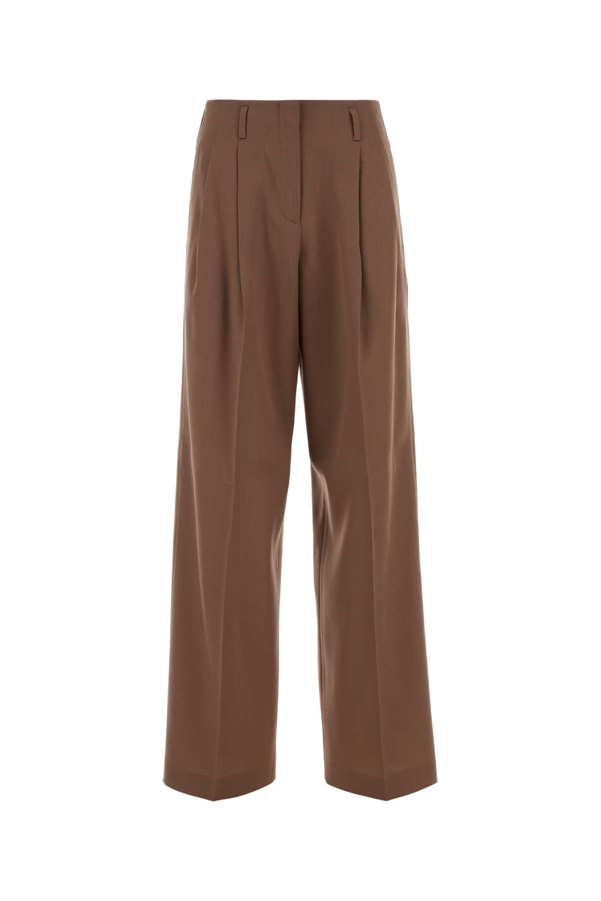 Golden Goose Deluxe Brand Women Antiqued Pink Wool Wide-Leg Pant GOLDEN GOOSE