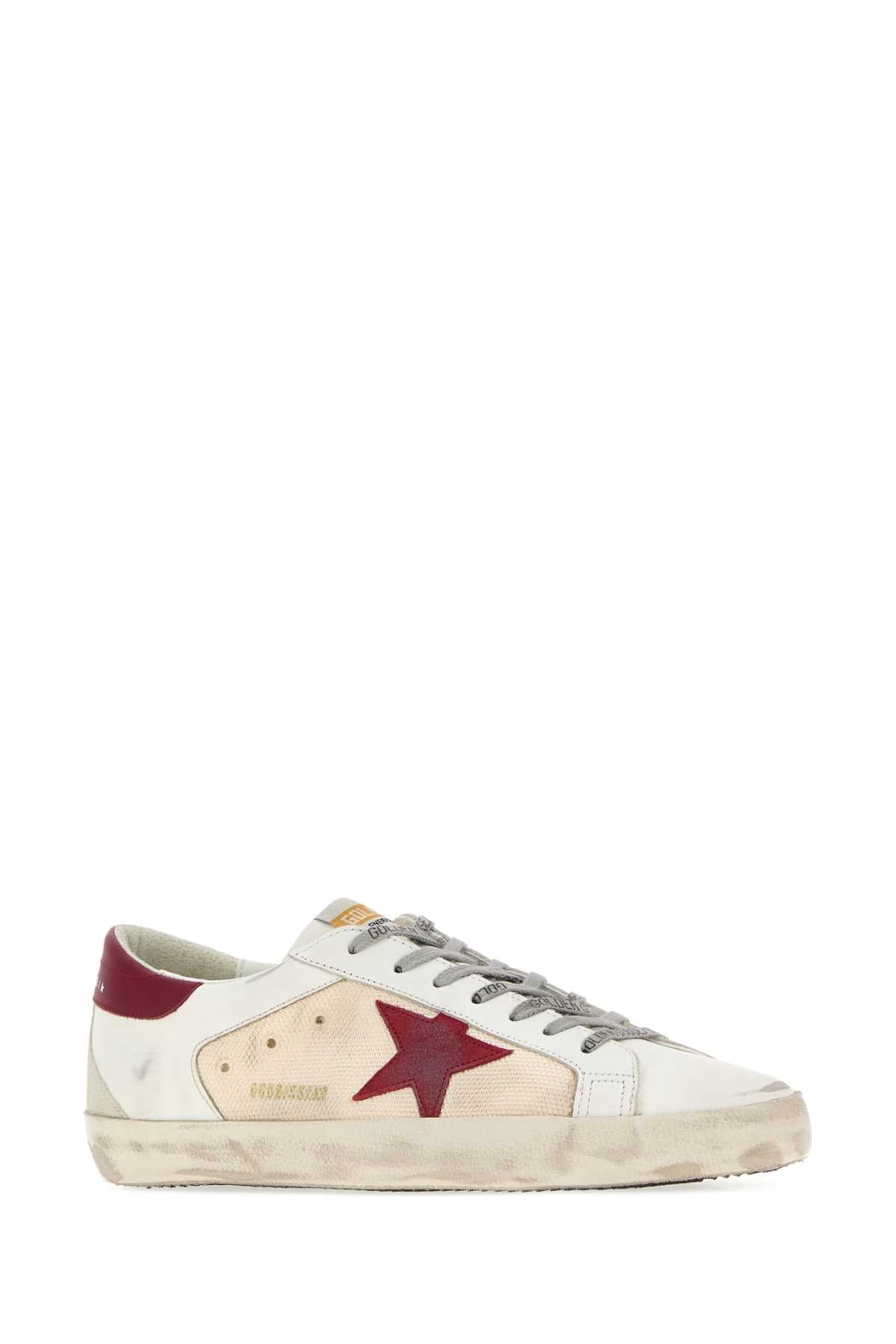 Golden Goose Deluxe Brand Men Multicolor Leather And Fabric Super Star Sneakers GOLDEN GOOSE