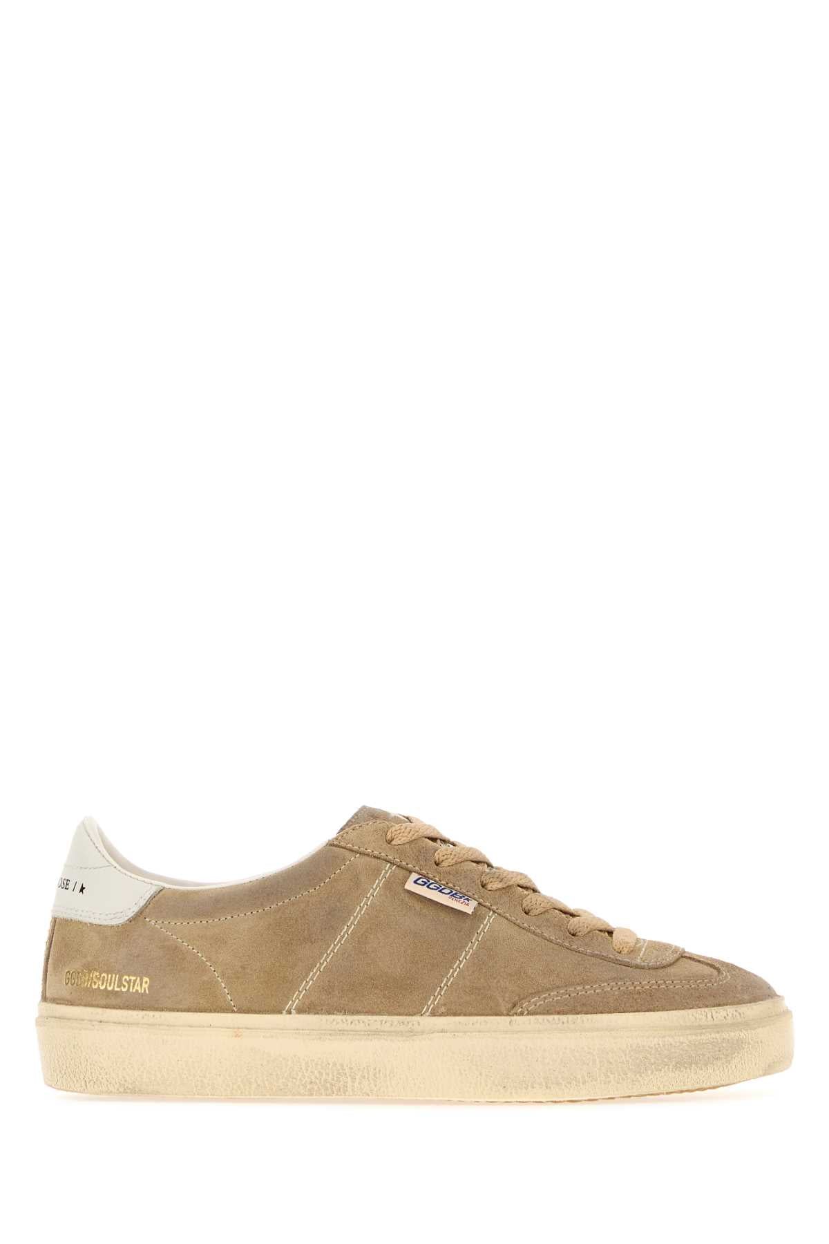 Golden Goose Deluxe Brand Women Cappuccino Suede Soul Star Sneakers