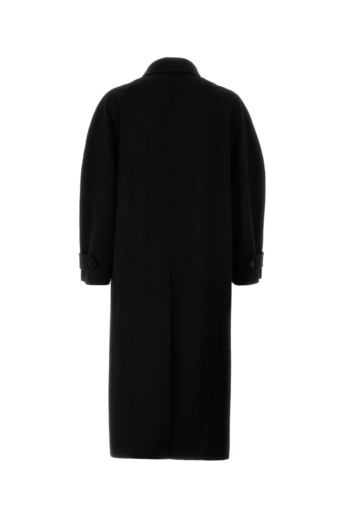 Jil Sander Men Black Wool Coat JIL SANDER