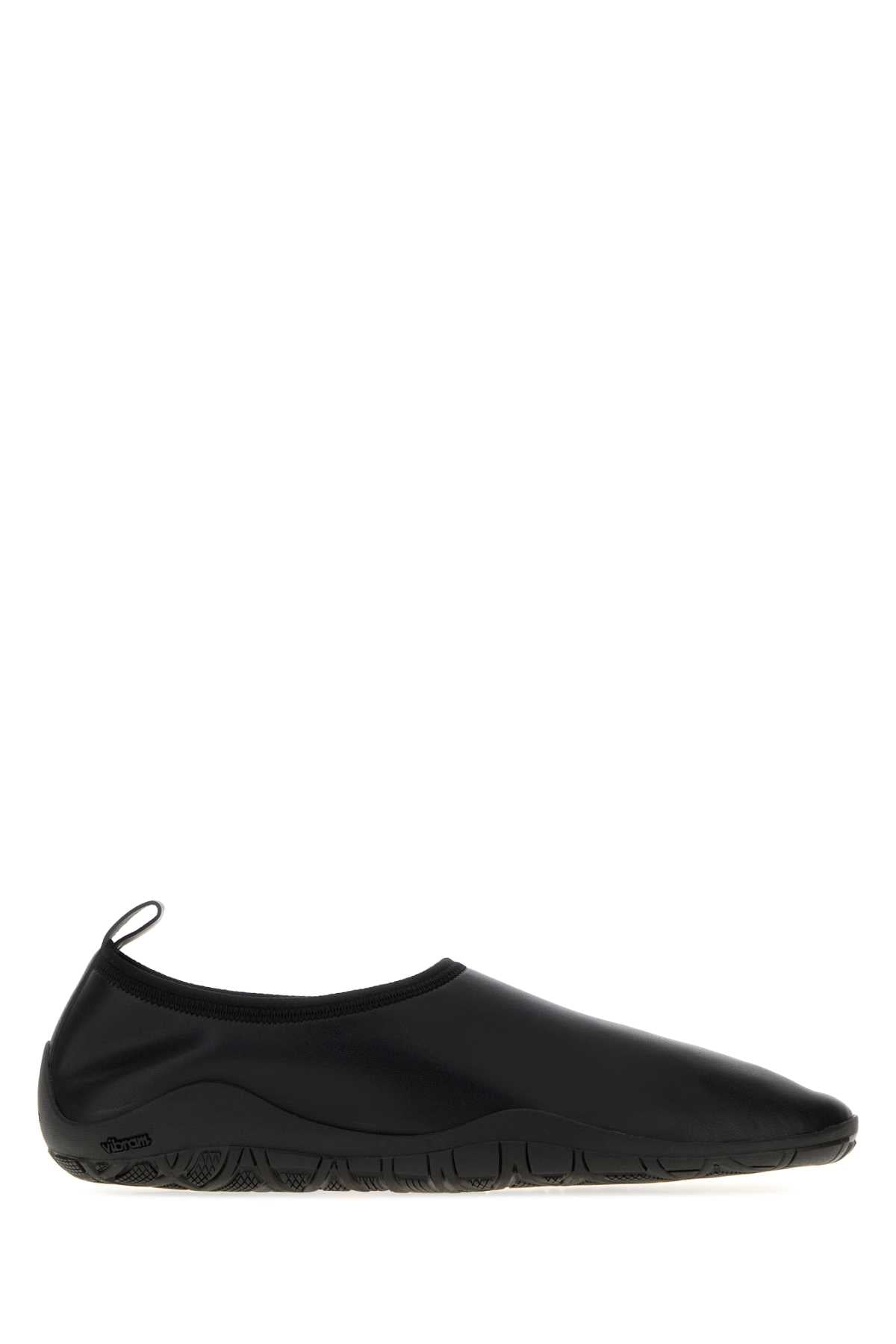 Jil Sander Men Black Nappa Leather Elbe Ballerinas JIL SANDER