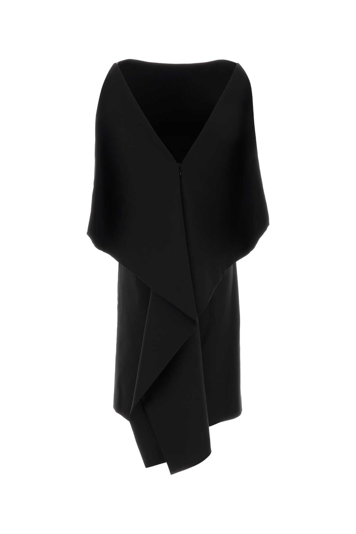 Jil Sander Women Black Silk Blend Dress JIL SANDER