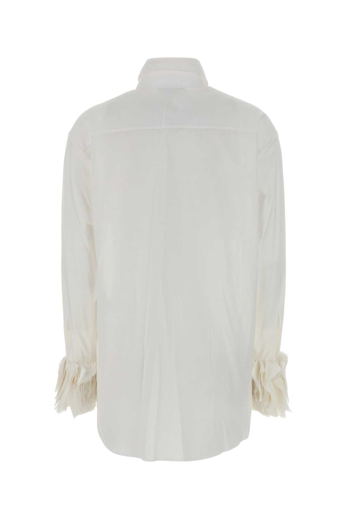 Jil Sander Women White Muslin Shirt JIL SANDER