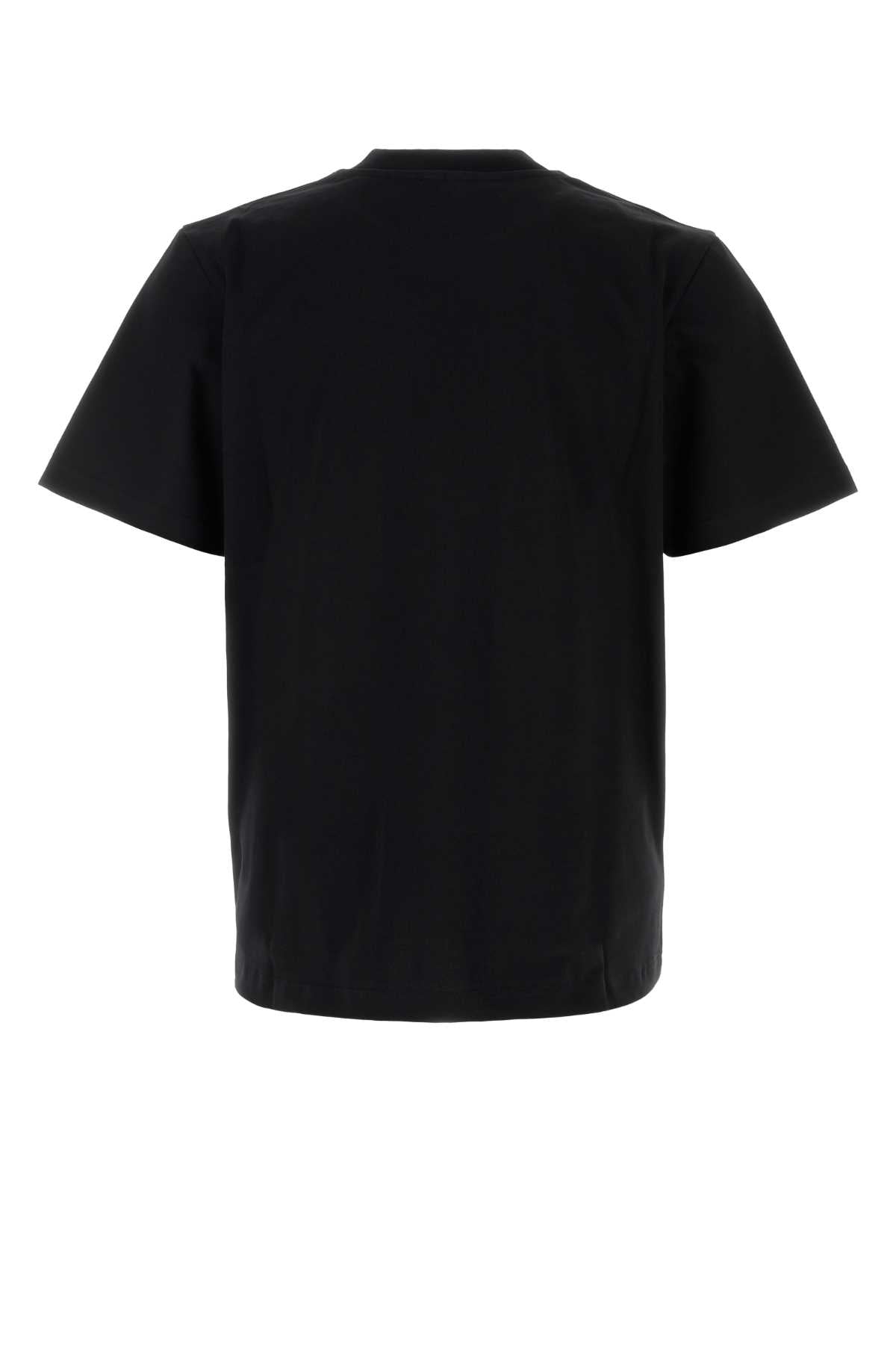 Casablanca Men Black Cotton T-Shirt CASABLANCA