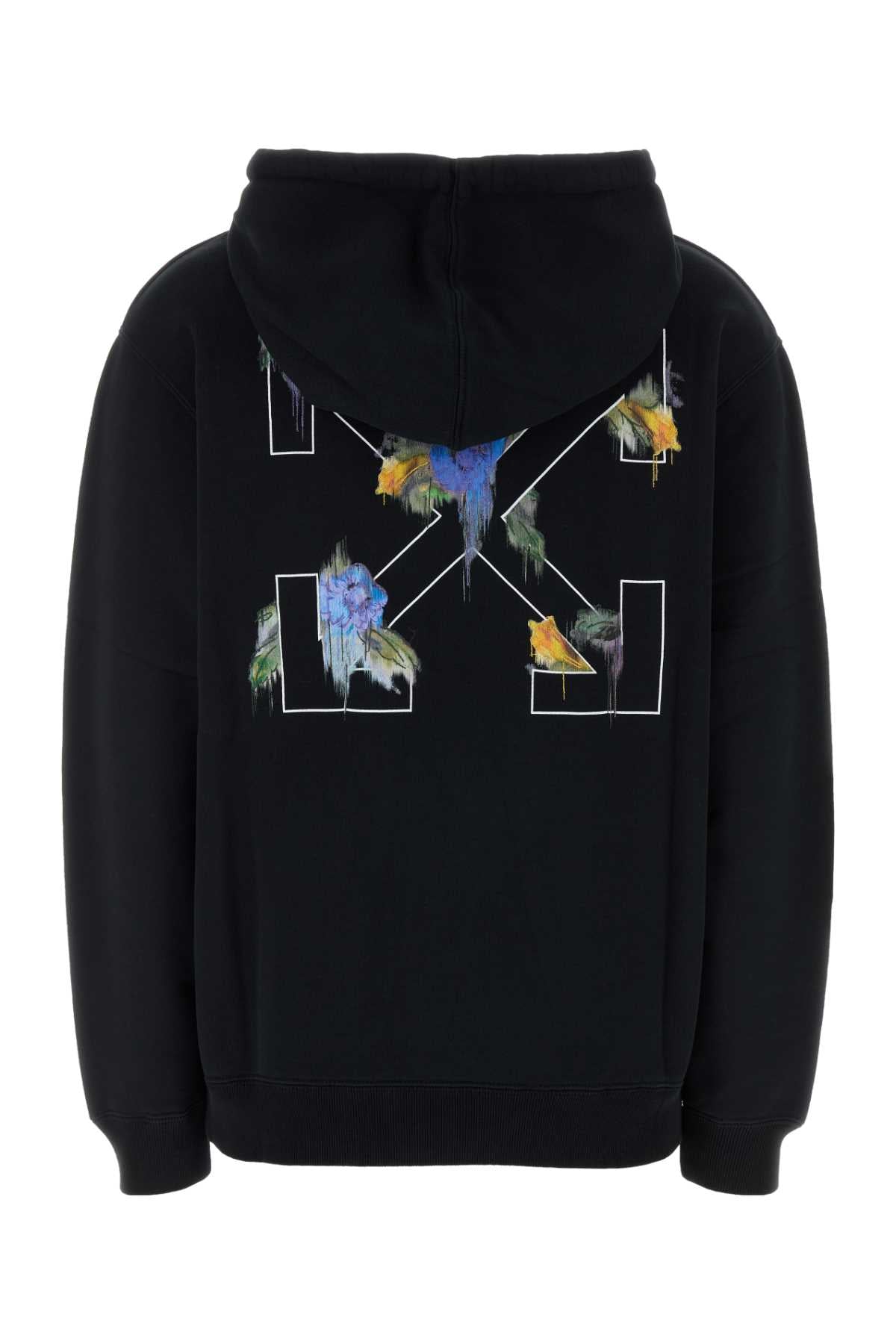Off White Women Black Cotton Sweatshirt OFF-WHITE