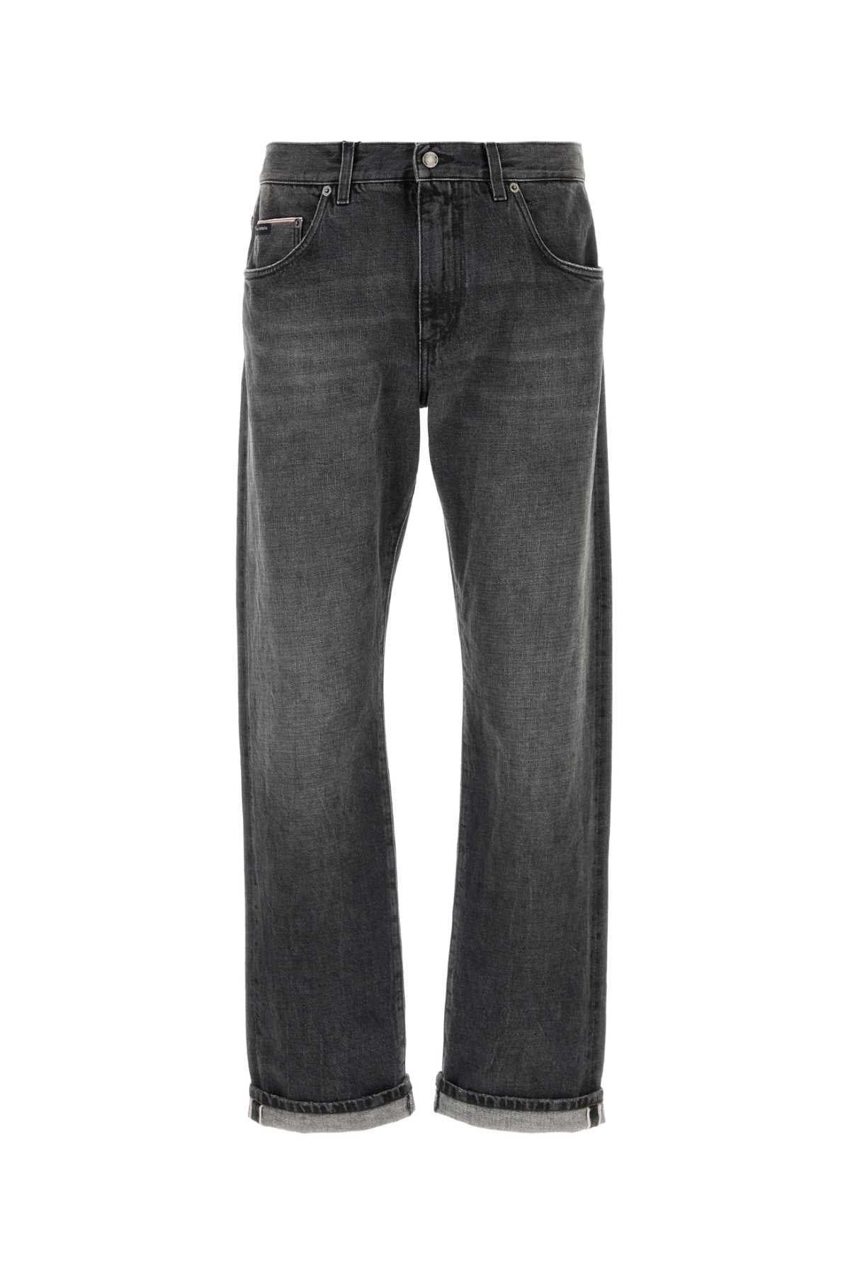 Dolce & Gabbana Men Black Denim Jeans DOLCE & GABBANA