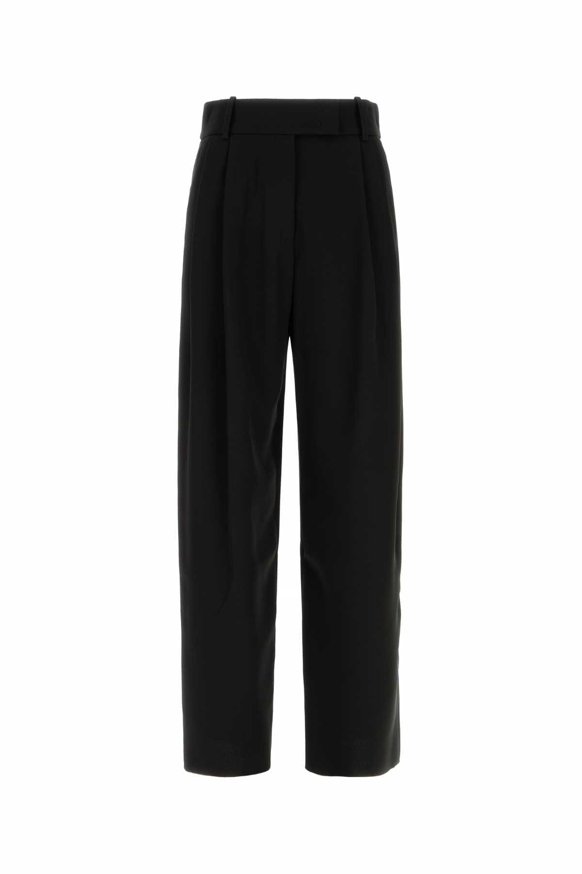 Giorgio Armani Women Black Silk Pant GIORGIO ARMANI