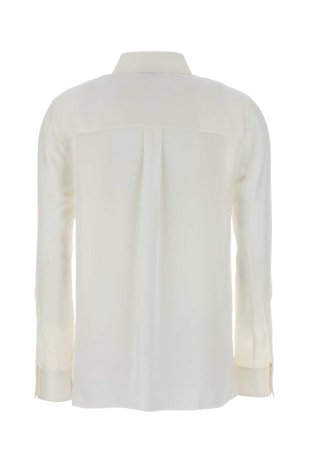 Giorgio Armani Women White Silk Shirt GIORGIO ARMANI