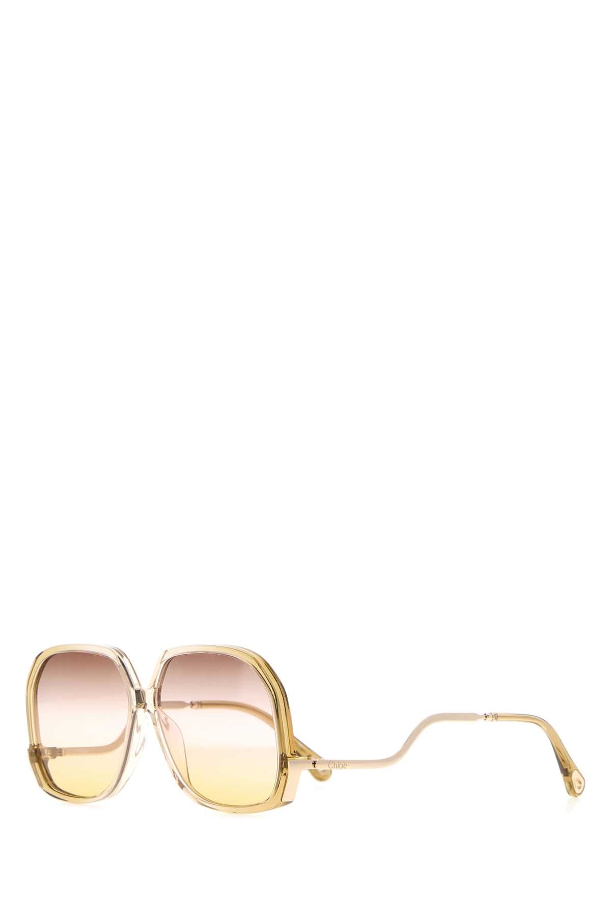 Chloe Women Yellow Acetate Sunglasses CHLOE