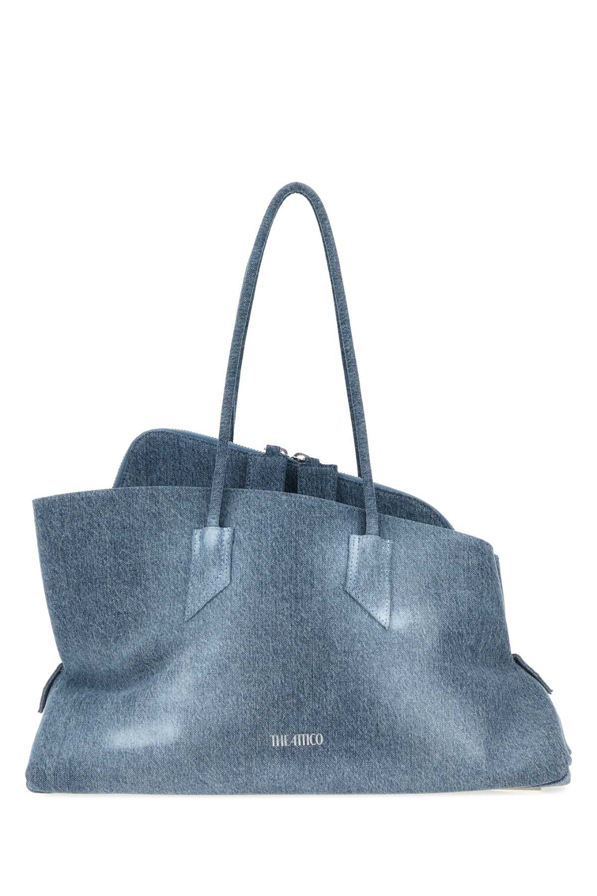 The Attico Women Denim Medium La Passeggiata Shoulder Bag THE ATTICO