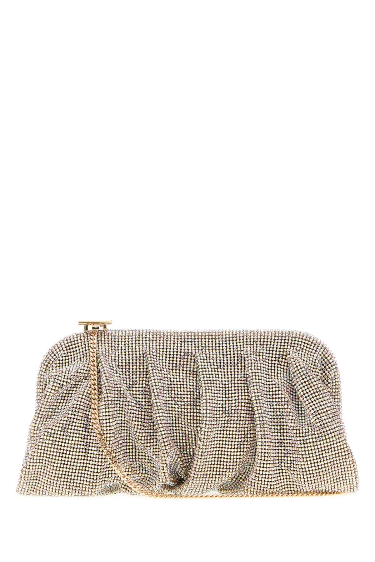 Benedetta Bruzziches Women Embellished Fabric Large Venus Clutch BENEDETTA BRUZZICHES