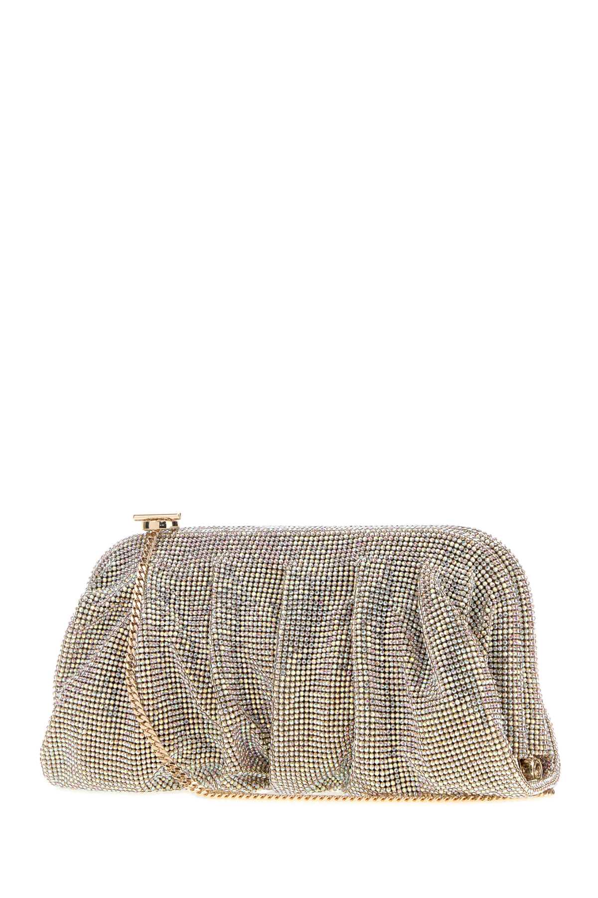Benedetta Bruzziches Women Embellished Fabric Large Venus Clutch BENEDETTA BRUZZICHES